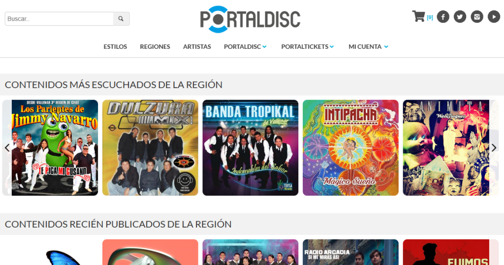 Portaldisc cumple catorce años lanzando plataforma para escuchar más de 200.000 canciones chilenas